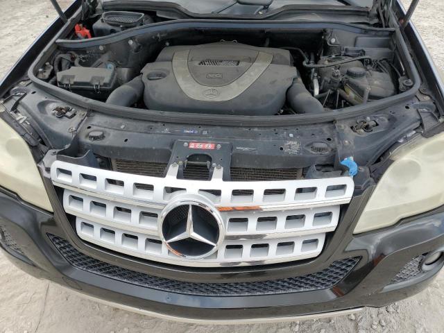 4JGBB8GB0BA656605 - 2011 MERCEDES-BENZ ML 350 4MATIC BLACK photo 12