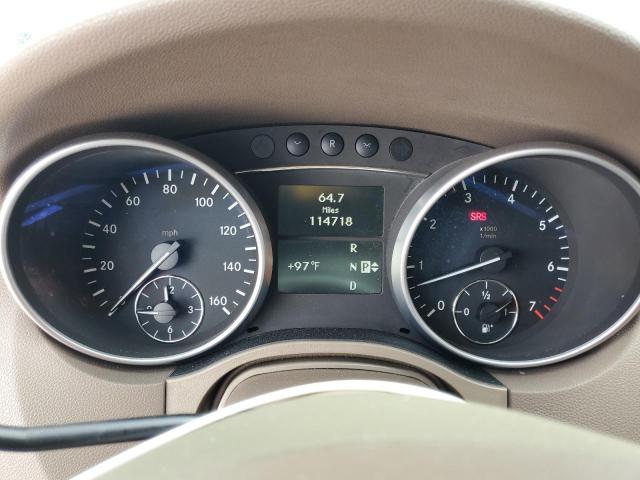 4JGBB8GB0BA656605 - 2011 MERCEDES-BENZ ML 350 4MATIC BLACK photo 9