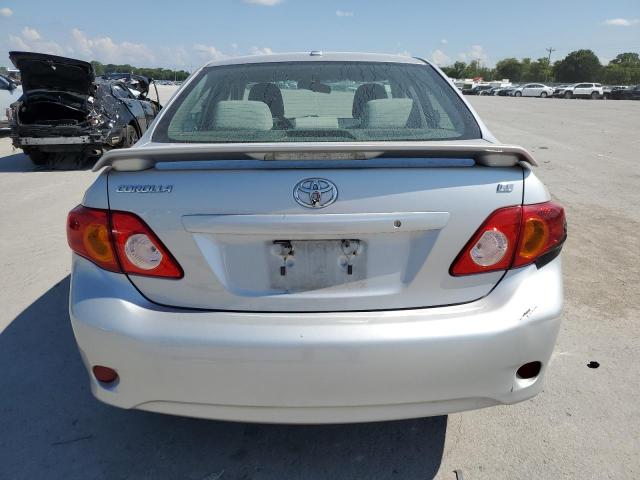 1NXBU40E19Z016418 - 2009 TOYOTA COROLLA BASE SILVER photo 6