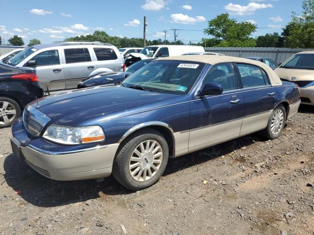 1LNHM81WX3Y687255 - 2003 LINCOLN TOWN CAR EXECUTIVE BLUE photo 1