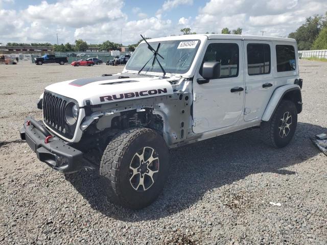 1C4HJXFN7LW265379 - 2020 JEEP WRANGLER RUBICON WHITE photo 1