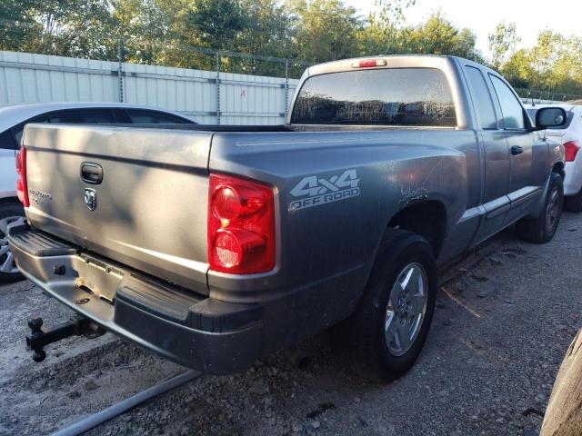 1D7HW42K16S704475 - 2006 DODGE DAKOTA SLT GRAY photo 3