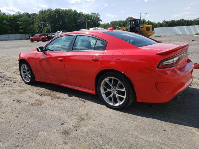 2C3CDXHG5NH144954 - 2022 DODGE CHARGER GT RED photo 2