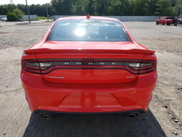 2C3CDXHG5NH144954 - 2022 DODGE CHARGER GT RED photo 6