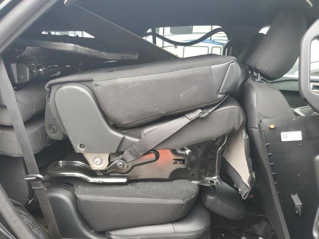 1FM5K8AW0MNA09643 - 2021 FORD EXPLORER POLICE INTERCEPTOR BLACK photo 10