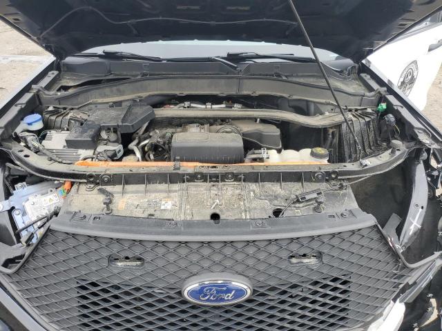 1FM5K8AW0MNA09643 - 2021 FORD EXPLORER POLICE INTERCEPTOR BLACK photo 11