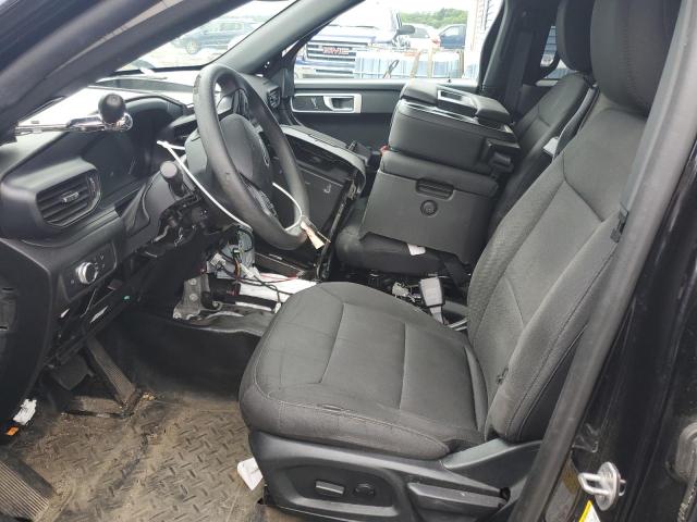 1FM5K8AW0MNA09643 - 2021 FORD EXPLORER POLICE INTERCEPTOR BLACK photo 7
