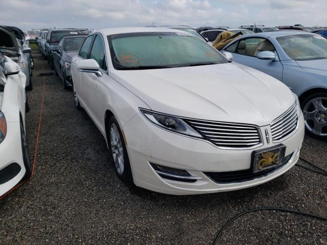 3LN6L2LU6GR603553 - 2016 LINCOLN MKZ HYBRID WHITE photo 1