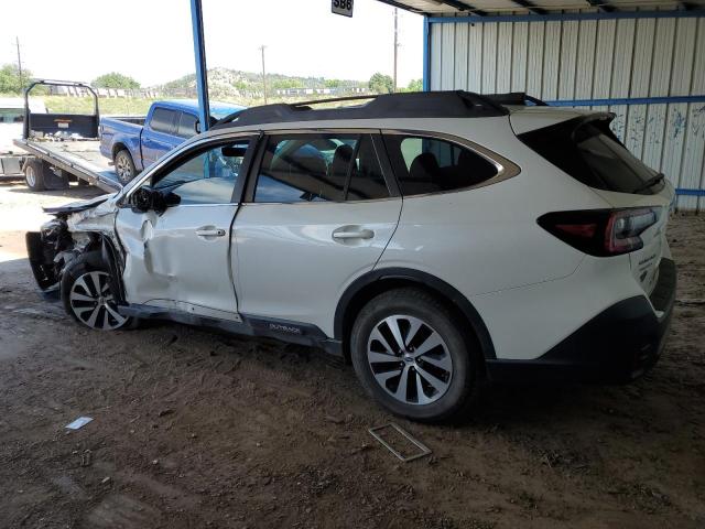 4S4BTAAC3L3259658 - 2020 SUBARU OUTBACK WHITE photo 2