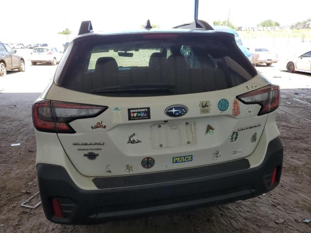 4S4BTAAC3L3259658 - 2020 SUBARU OUTBACK WHITE photo 6