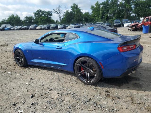 1G1FE1R75J0185061 - 2018 CHEVROLET CAMARO SS 蓝色 照片 2