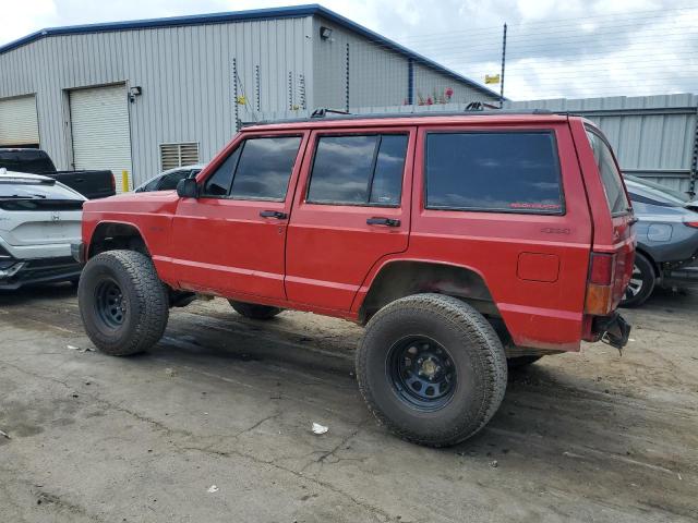 1J4FJ28S4TL116937 - 1996 JEEP CHEROKEE SE RED photo 2