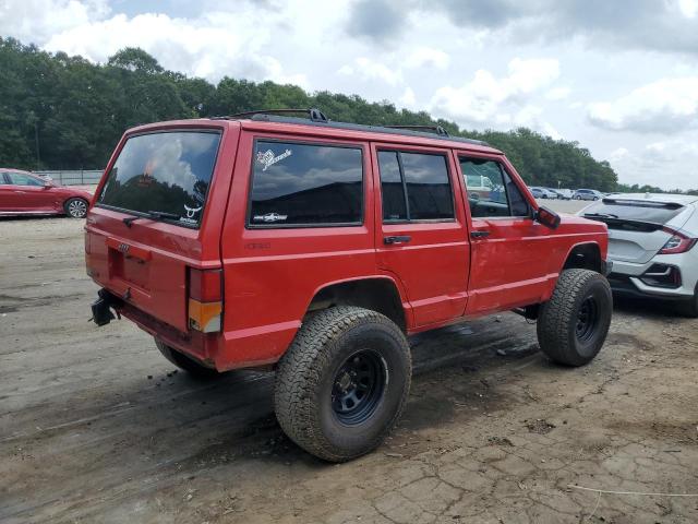 1J4FJ28S4TL116937 - 1996 JEEP CHEROKEE SE RED photo 3