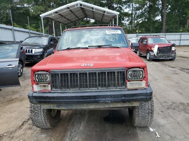 1J4FJ28S4TL116937 - 1996 JEEP CHEROKEE SE RED photo 5