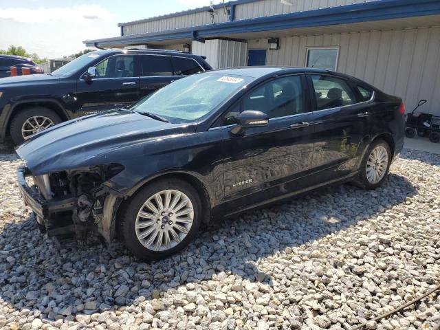 3FA6P0LU5FR244133 - 2015 FORD FUSION SE HYBRID BLACK photo 1