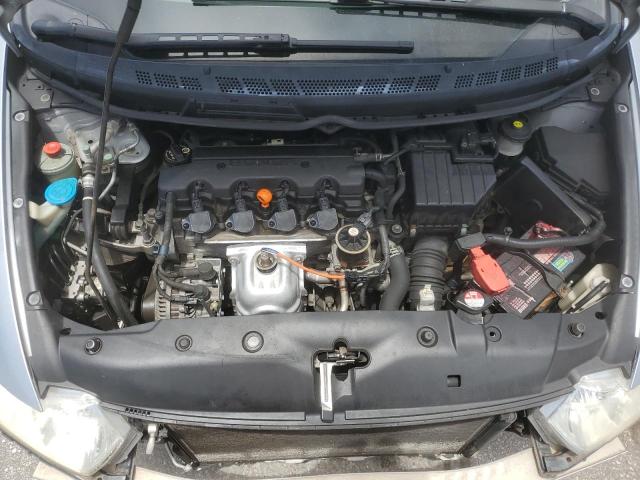 2HGFG1B68BH518046 - 2011 HONDA CIVIC LX SILVER photo 11