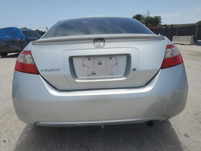 2HGFG1B68BH518046 - 2011 HONDA CIVIC LX SILVER photo 6