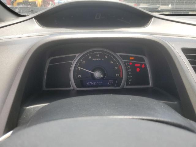 2HGFG1B68BH518046 - 2011 HONDA CIVIC LX SILVER photo 9