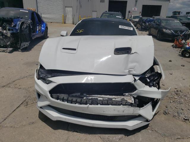 1FA6P8CF5K5124359 - 2019 FORD MUSTANG GT WHITE photo 5