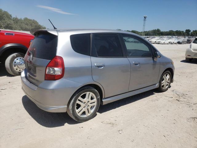 JHMGD38628S006166 - 2008 HONDA FIT SPORT SILVER photo 3