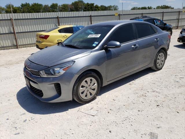 3KPA24AB3KE187850 - 2019 KIA RIO S GRAY photo 1