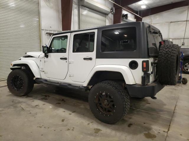 1C4BJWEG2JL898745 - 2018 JEEP WRANGLER U SAHARA WHITE photo 2