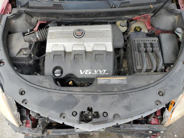 3GYFNBEY2AS621296 - 2010 CADILLAC SRX PERFORMANCE COLLECTION Қызыл фото 12