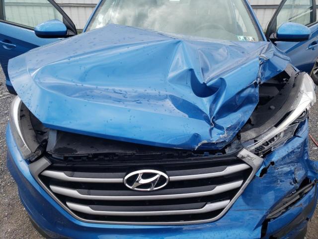 KM8J3CA41JU816333 - 2018 HYUNDAI TUCSON SEL BLUE photo 12