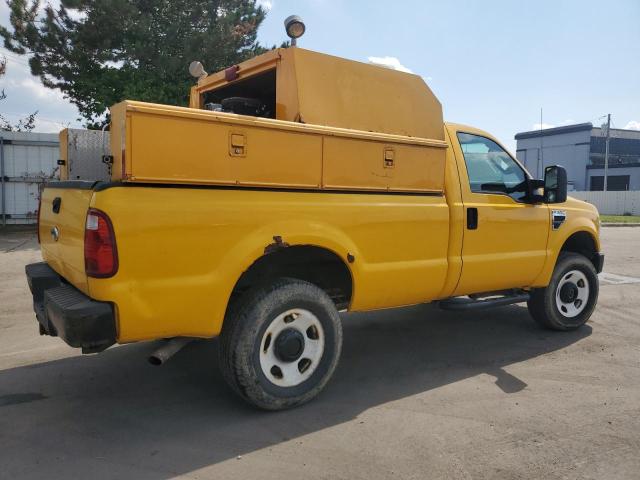 1FTWF31518ED31320 - 2008 FORD F350 SRW SUPER DUTY YELLOW photo 3