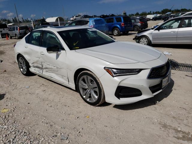 19UUB5F47MA015048 - 2021 ACURA TLX TECHNOLOGY 白色 照片 4