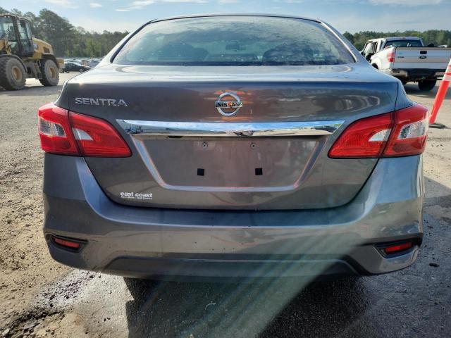 3N1AB7AP3KY387335 - 2019 NISSAN SENTRA S GRAY photo 6