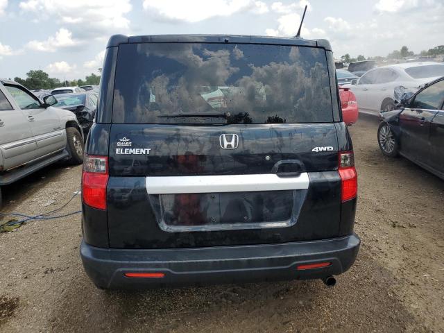 5J6YH2H76AL002970 - 2010 HONDA ELEMENT EX BLACK photo 6