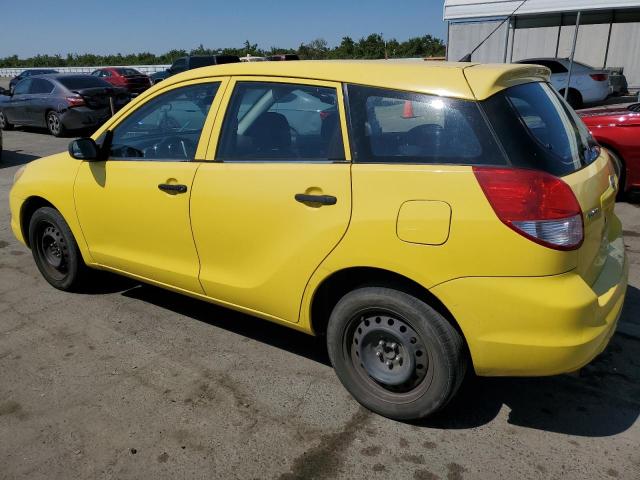 2T1KR32E14C299051 - 2004 TOYOTA COROLLA MA XR YELLOW photo 2
