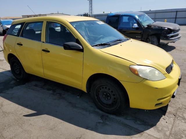 2T1KR32E14C299051 - 2004 TOYOTA COROLLA MA XR YELLOW photo 4