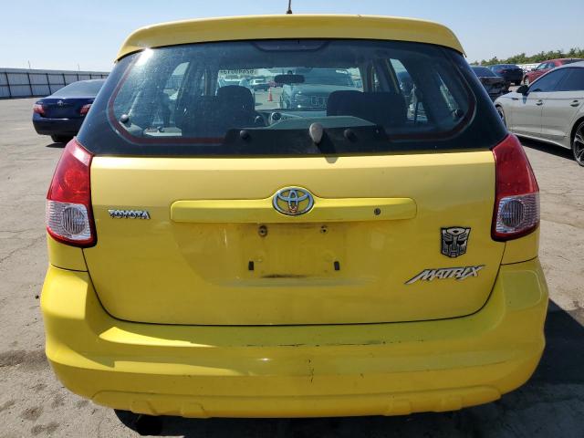 2T1KR32E14C299051 - 2004 TOYOTA COROLLA MA XR YELLOW photo 6