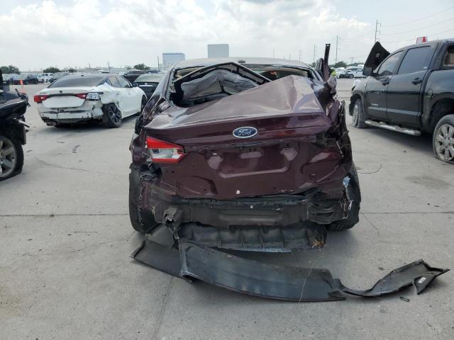 3FA6P0LU5JR153257 - 2018 FORD FUSION SE HYBRID BURGUNDY photo 6