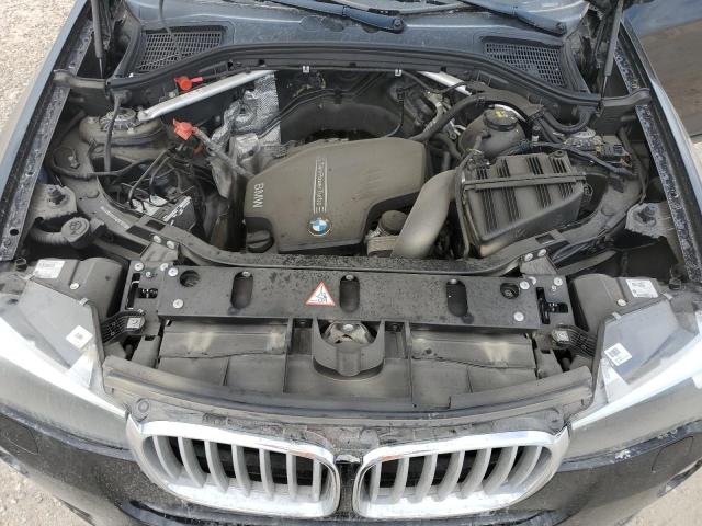 5UXWX9C58G0D78709 - 2016 BMW X3 XDRIVE28I BLACK photo 12