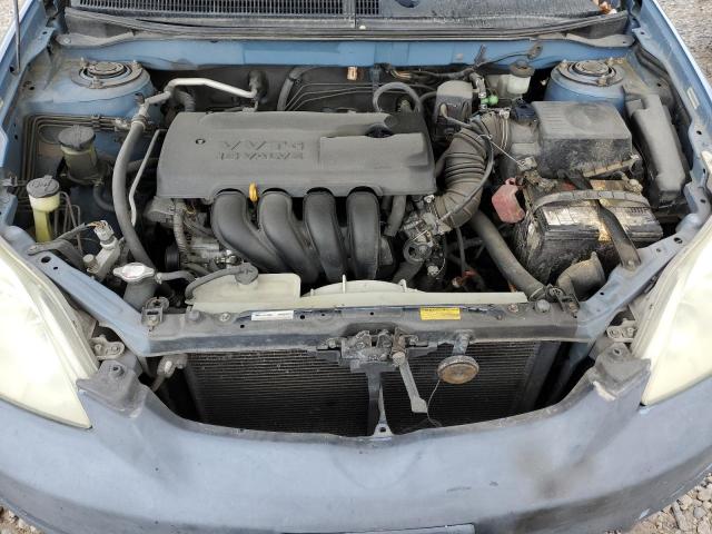 2T1KR32E93C057753 - 2003 TOYOTA COROLLA MA XR BLUE photo 11