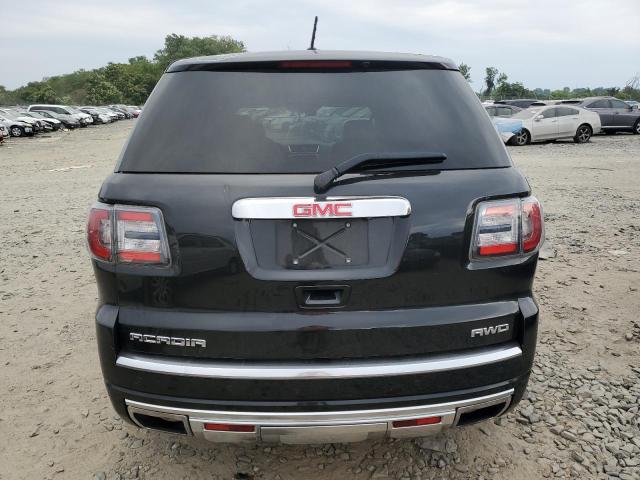 1GKKVTKD5EJ344327 - 2014 GMC ACADIA DENALI BLACK photo 6