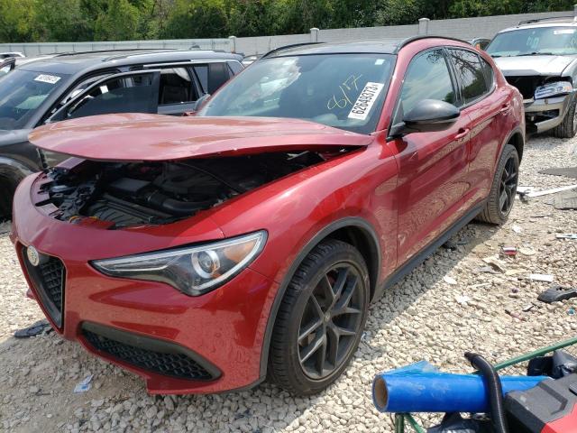 ZASPAKBN0K7C37475 - 2019 ALFA ROMEO STELVIO TI RED photo 1