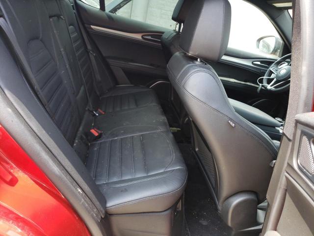 ZASPAKBN0K7C37475 - 2019 ALFA ROMEO STELVIO TI RED photo 10