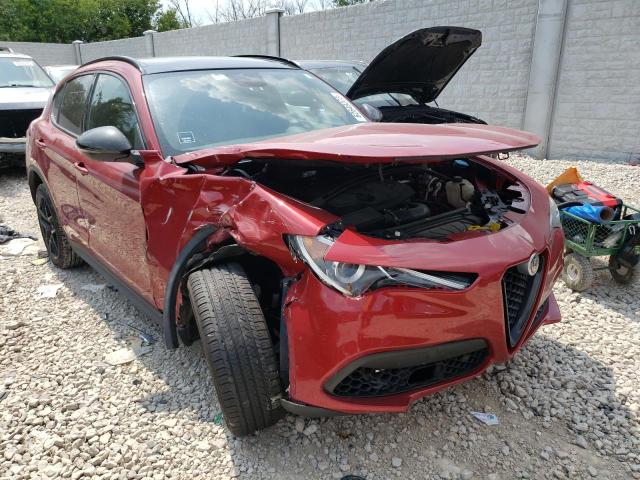 ZASPAKBN0K7C37475 - 2019 ALFA ROMEO STELVIO TI RED photo 4