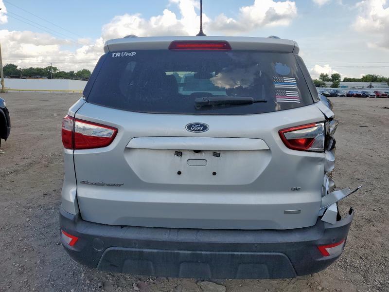 MAJ3S2GE6KC297321 - 2019 FORD ECOSPORT SE ვერცხლისფერი ფოტო 6