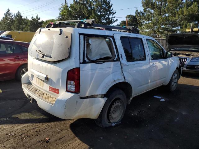 5N1AR1NB2AC612528 - 2010 NISSAN PATHFINDER S WHITE photo 3