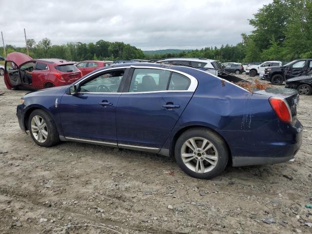 1LNHL9ER8BG606464 - 2011 LINCOLN MKS BLUE photo 2