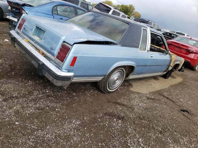 1FABP42FXEZ155922 - 1984 FORD LTD CROWN VICTORIA BLUE photo 4