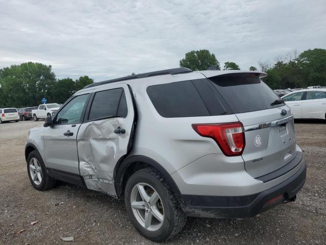 1FM5K8B83KGA96102 - 2019 FORD EXPLORER ვერცხლისფერი ფოტო 2