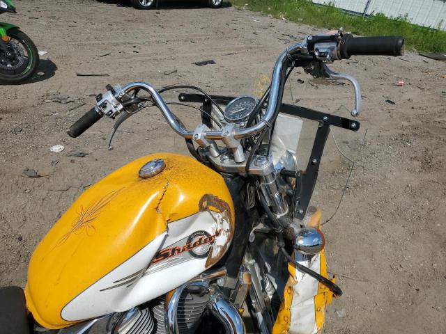 1HFSC1803WA201152 - 1998 HONDA VT1100 C YELLOW photo 9