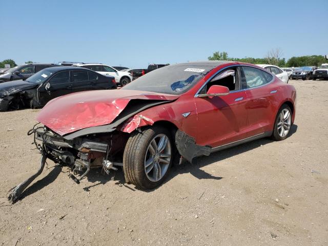 5YJSA1E49GF128210 - 2016 TESLA MODEL S წითელი ფოტო 1