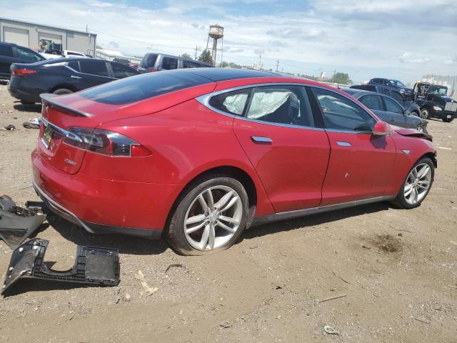 5YJSA1E49GF128210 - 2016 TESLA MODEL S წითელი ფოტო 3